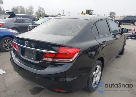 2015 Honda Civic Lx z USA, uszkodzony, nr VIN 2HGFB2F55FH538976
